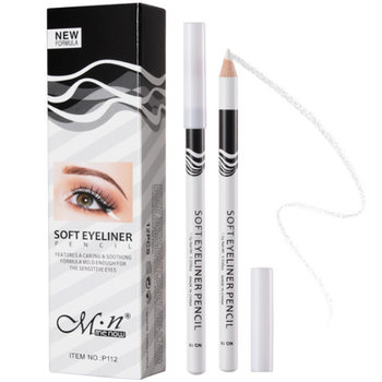 Menow/Meno 12 PCs/box P112 lying silkworm bright white high-gloss waterproof eyeliner 1 box of 12