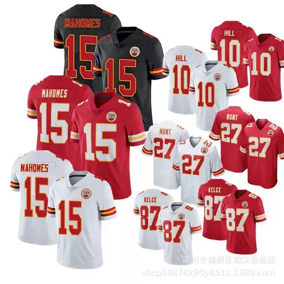 Foreign Trade Wholesale Football Uniforms Kansascitychiefs Chiefs 15 Mahomes Second Generation Legendary Jersey