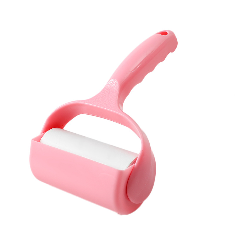 T tearable roller hair sticking device dust sticking paper suit hair removal roller hair removal device clothing dust removal brush