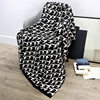 Nordic Style Houndstooth Blanket Board Room Sofa Blanket Soft Blanket Knitted Blanket Wool Leisure Blanket