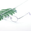 Wholesale Popular Oval Height Glasses Frame Ultra-Light Retro Small Face Half Titanium Decorative Men's and Women's Glasses Frame 5578