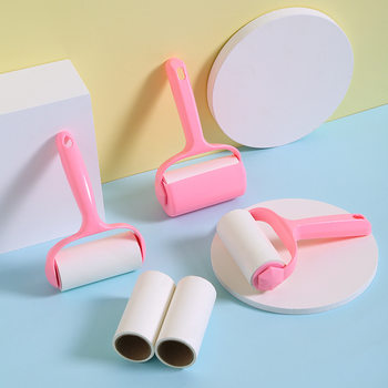 Factory wholesale sticky hair tearable replacement paper roller sticky dust paper clothes hair remover sticky hair artifact New