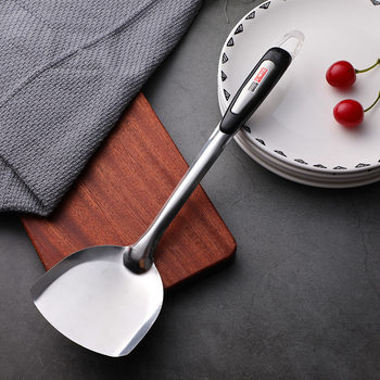 2 yuan supermarket household household kitchen black handle spatula cooking spatula kitchenware stall 2 yuan wholesale