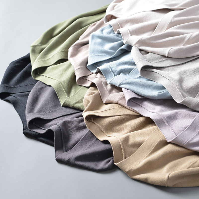 男士开衫2025春季新款韩版宽松帅气针织衫大V领毛衣百搭薄外套