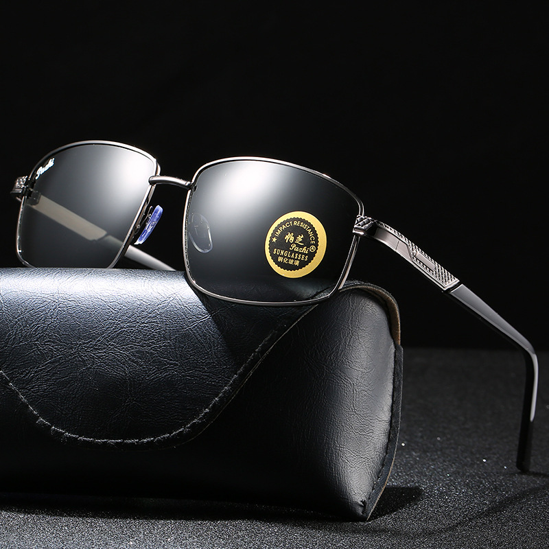 2020 Men's Sunglasses Frame Glass Lenses Colorful Personalized Sunglasses Driver Driving Visor Glasses Wholesale Trend