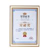 Wholesale creative photo frame table a4 honor certificate frame factory direct 5 678 inch crystal photo frame glass photo frame