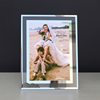 Wholesale creative photo frame table a4 honor certificate frame factory direct 5 678 inch crystal photo frame glass photo frame