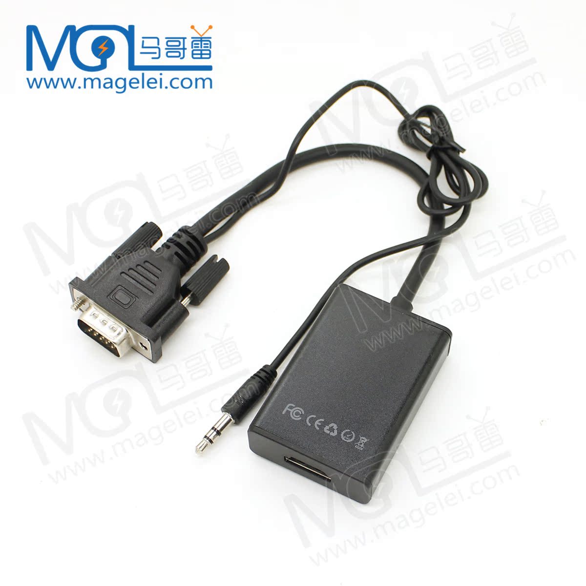 VGA to HDMI with audio converter VGA revolution HDMI mother computer to TV HD cable