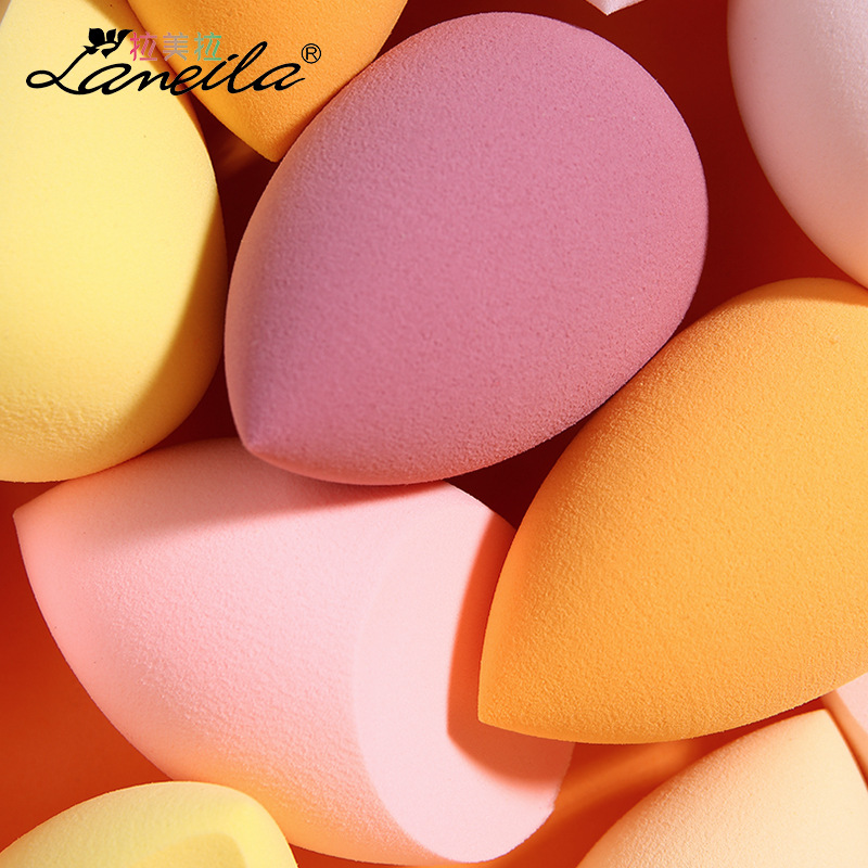 带收纳盒可重复使用鸡蛋壳美妆蛋盒干湿两用水滴切面粉扑化妆蛋,淘宝优惠券,粉丝福利购,淘宝优惠卷