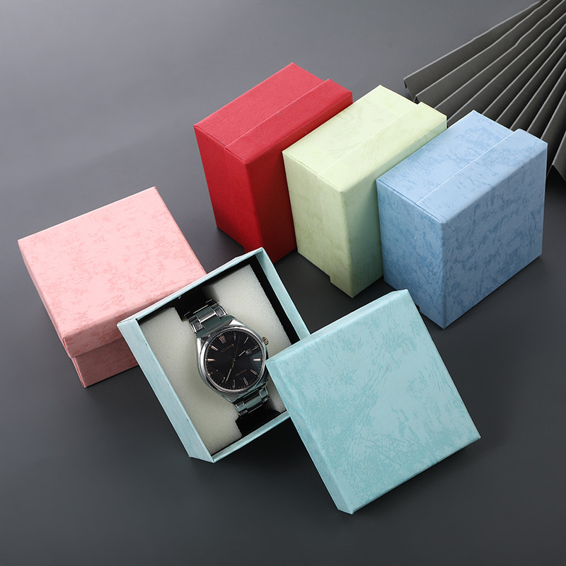 Manufacturer's New Spot Watch Box Gift Jewelry Box Heaven and Earth Cover Bracelet Necklace Jewelry Packaging Box Companion Gift Box