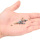 DIY ювелирные аксессуары CCB распорные бусины плоские круглые распорные бусины браслет распорка для позиционирования браслета заполняющие бусины mini 2