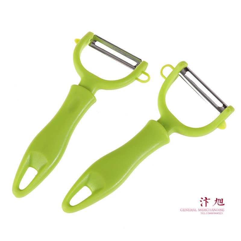 Factory Direct supply kitchen tools peeler plastic melon Planer fruit peeler multi-functional plastic pulling planer