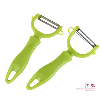 Factory Direct supply kitchen tools peeler plastic melon Planer fruit peeler multi-functional plastic pulling planer