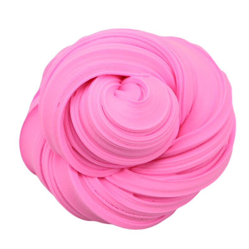 棉花泥slime戳戳泥DIY彩泥橡皮泥黄油泥发泄泥60ml粘土益智玩具