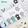 in stock Magnet Cartoon Creative Simple Cute Student Book Holder Gift Refrigerator Magnet Custom Magnetic Bookmark