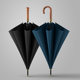 OLYCAT Oli Cat Long Handle Umbrella Wooden Curved Handle Automatic Large Double Wind-Resistant Straight Umbrella Advertising Umbrella Print Logo