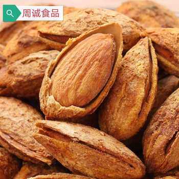 Bulk almond whole box in stock milk flavor NP fruit dragon fruit big knife fruit casual nut snacks one-piece delivery