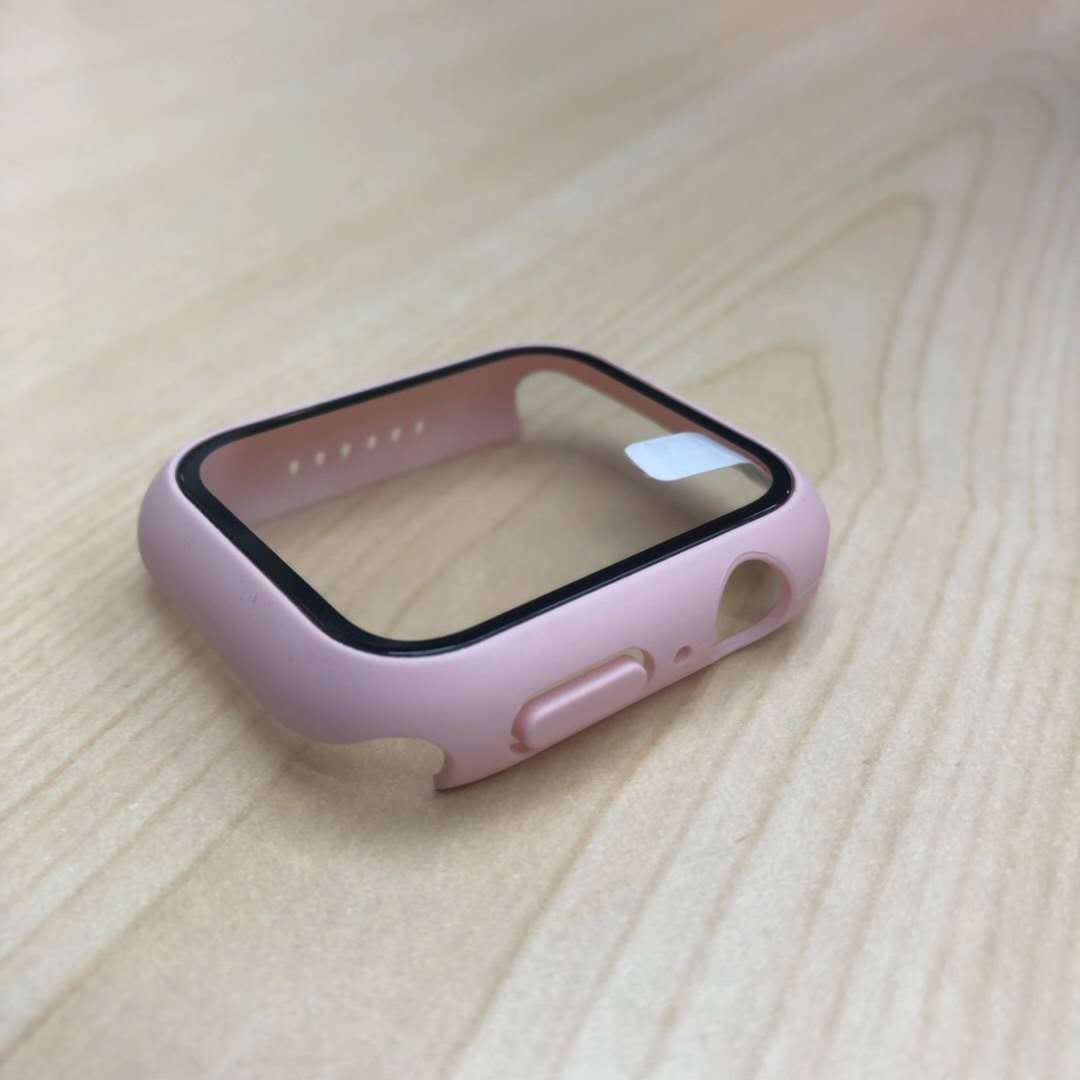 For Apple iwatch10 generation watch protective case PC tempered film 360 degree all-in-one watch case
