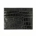 Crocodile pattern Black