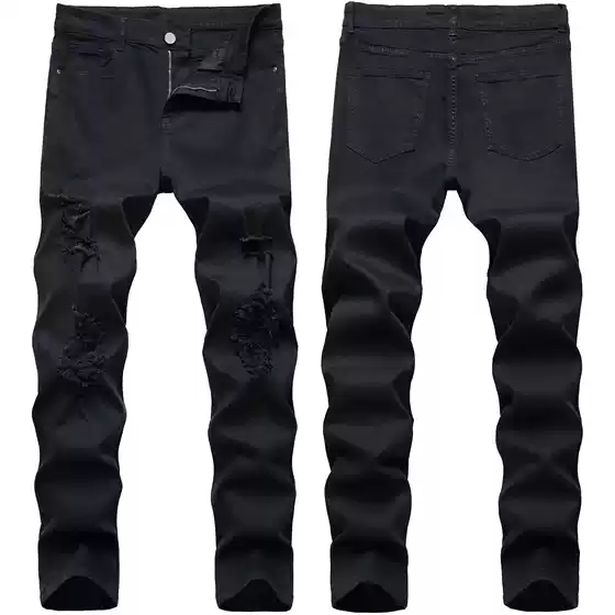 New 2025 Men's Stretchy Slim Straight Jeans Casual Stylish Wholesale & Dropshipping