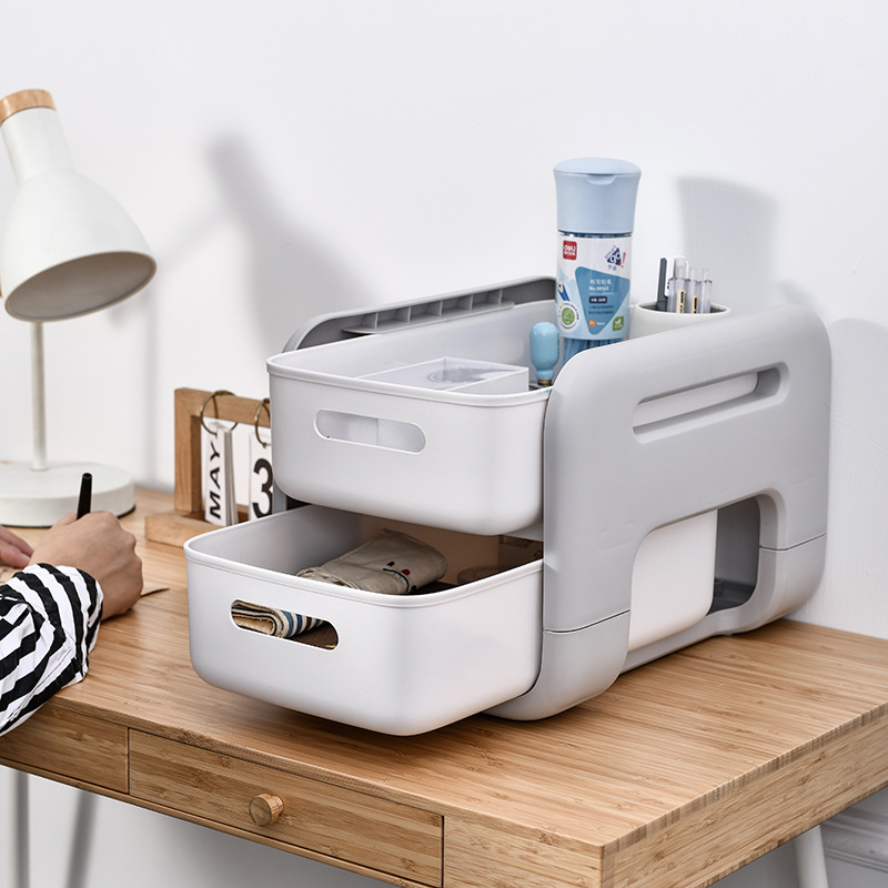 A new product storage rack floor multi-layer storage rack movable trolley multi-function storage rack