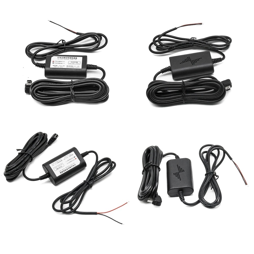 5V 3A USB 2.0 OBD step-down line 24 hours parking monitoring car DVR camera recorder