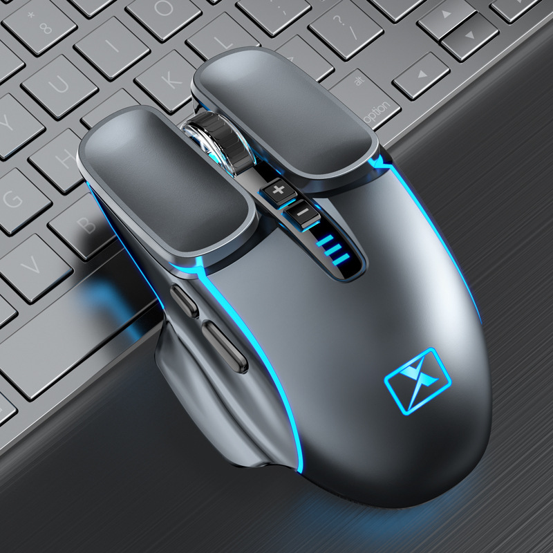 Cross-border New League M215 Wireless Mouse Rechargeable Notebook Desktop Computer Mechanical E-sports Game Mouse Cross-Border