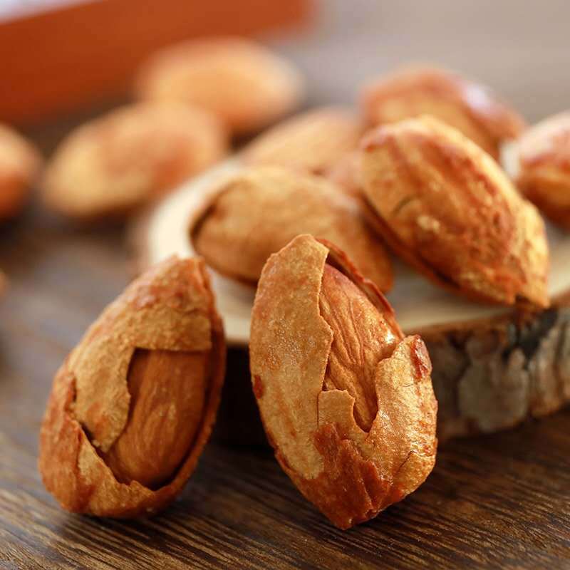 Bulk almond whole box in stock milk flavor NP fruit dragon fruit big knife fruit casual nut snacks one-piece delivery