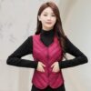 2025 Autumn and Winter New Women's Vest Lightweight Slim down Vest Women's Korean Style Inner Vest Seamless down Liner