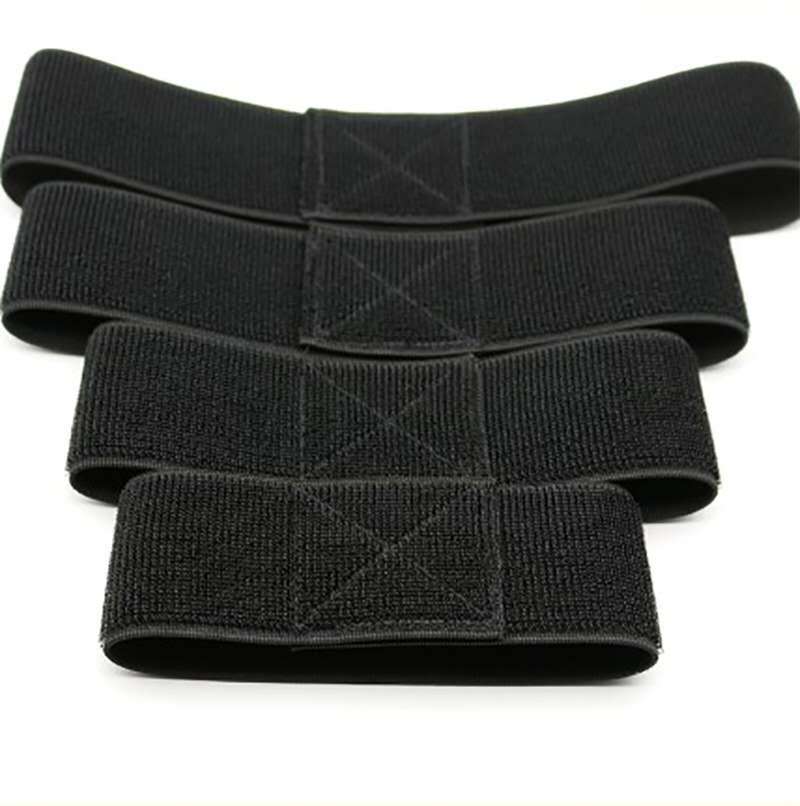 Elastic Non-Grabbing Elastic Band Elastic Hook and Loop Tape Self-Adhesive Reverse Buckle Tie Velcro Strap Arm Waist Binding
