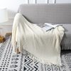Amazon's New Sofa Blanket, Bedside Blanket, Knitted Cross-Border Blanket, Air Conditioning Blanket, Tassel Nap Wool Blanket