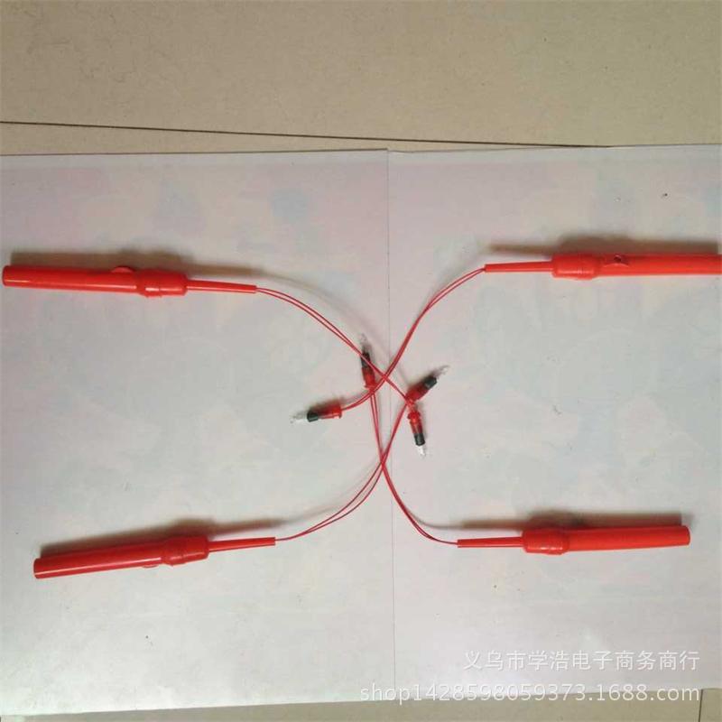 Yellow Electronic Portable Ordinary Portable Battery Pole Section 2 No.5 Mid-Autumn Festival Children's Portable Lantern Pole