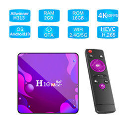 H10 MAX Network TV Set Top Box H313 4K HD TV BOX Dual Band WIFI 2 16GB