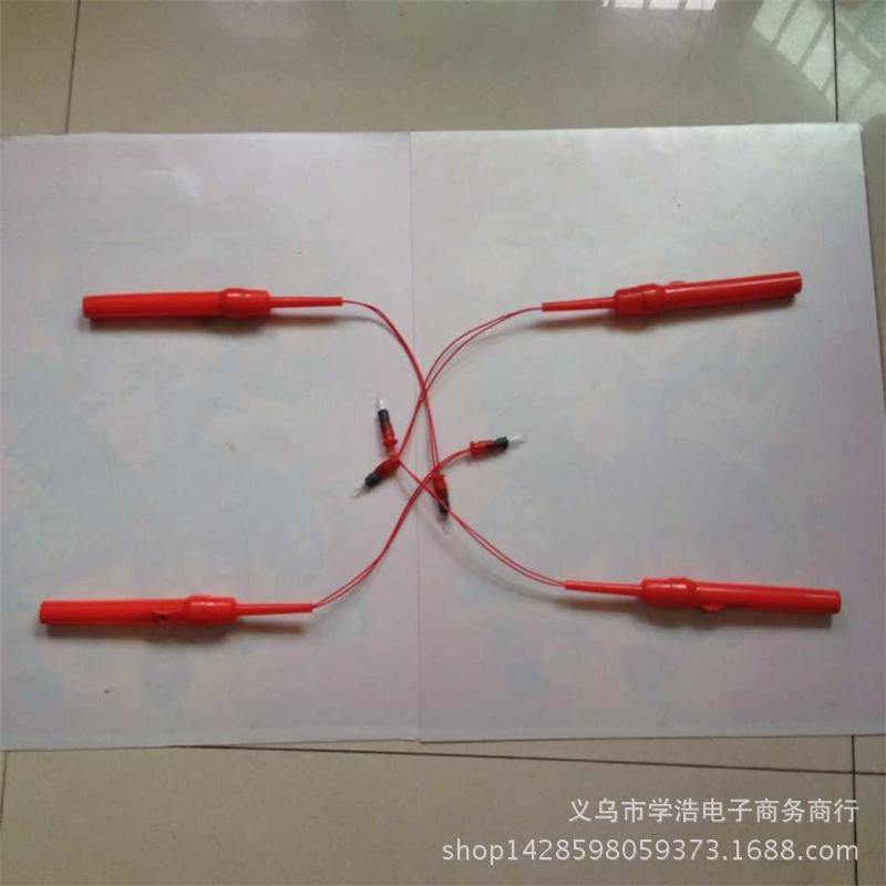 Yellow Electronic Portable Ordinary Portable Battery Pole Section 2 No.5 Mid-Autumn Festival Children's Portable Lantern Pole