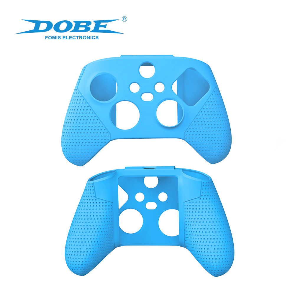 Xboxseriesx/S Handle Silicone Protective Cover Xsx Game Controller with Particle Anti-Slip Rubber Cover with Rocker Cap