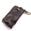 New First-Layer Cowhide Vegetable Tanned Leather Retro Distressed Key Bag Men's Large-Capacity Waist Hanging Old Cowhide Key Bag