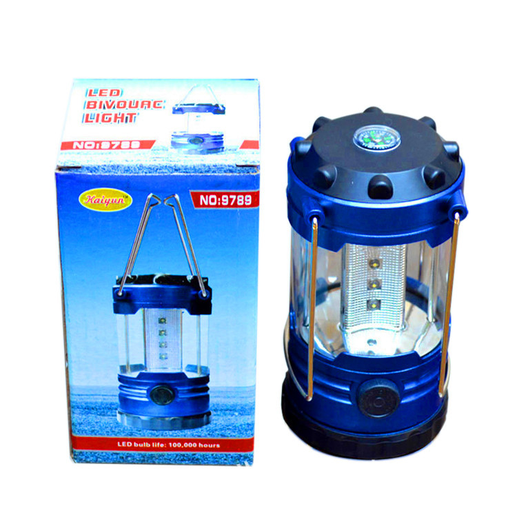 Wholesale 12LED portable camp tent camping light outdoor equipment 9789 emergency lantern super bright camping light