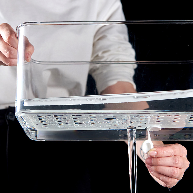 Refrigerator Storage Box Food Preservation Box Freezing Storage Box Drawer Type Egg Kitchen Finishing Refrigerator Special