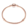 Round head rose gold