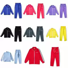PA Brown Angel men's and women's suit letter printed casual jacket jacket PA school uniform sports pants loose casual fashion