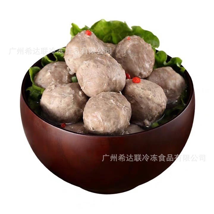 Chaoshan Beef Tendon Balls 500g/bag Hot Pot Soup Powder King Ingredients Quick-frozen Beef Tendon Balls Beef Balls