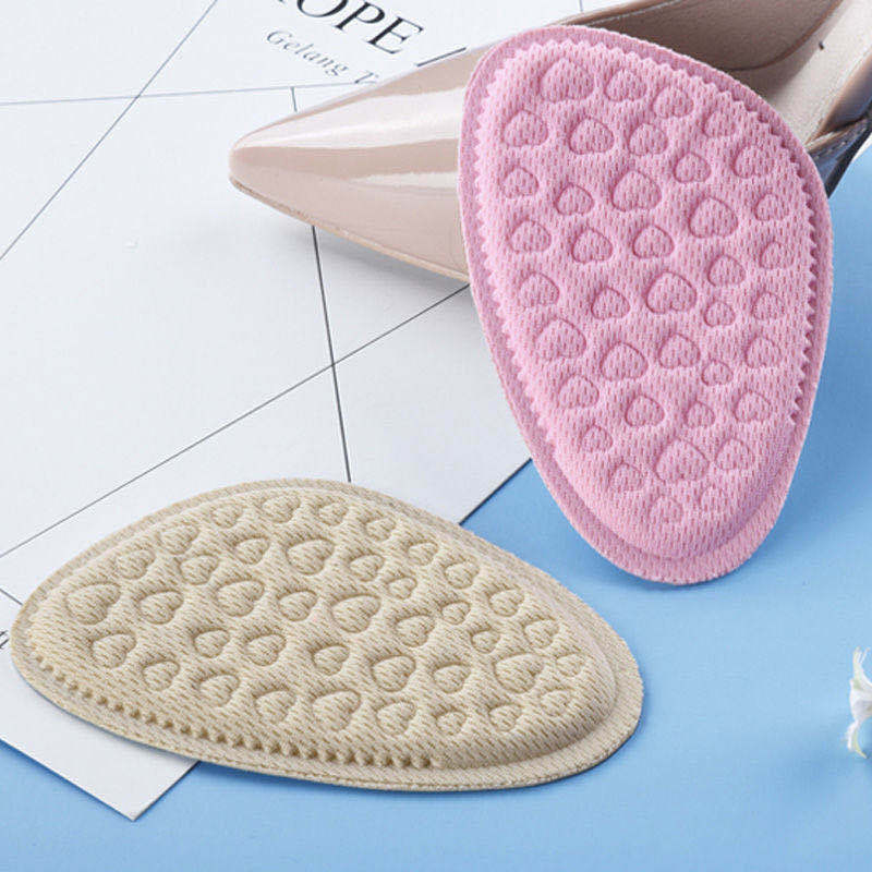 Manufacturer's Shoe Material Sponge Forefoot Pad High Heels Not Tired, Anti-Foot Pain, Anti-Slip, Thickened, Super Soft Half-Size Pad to Increase Height