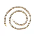 (4mm)16inch gold