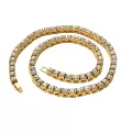 (4mm)18inch gold