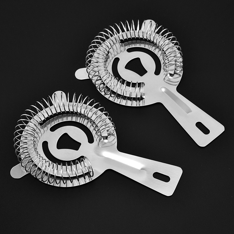 Factory wholesale 430 stainless steel ice filter bar ice separator wine mixer cocktail ice barrier ice