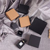 Wholesale vintage kraft paper jewelry box heaven and earth cover black jewelry box ring jewelry box necklace box in stock