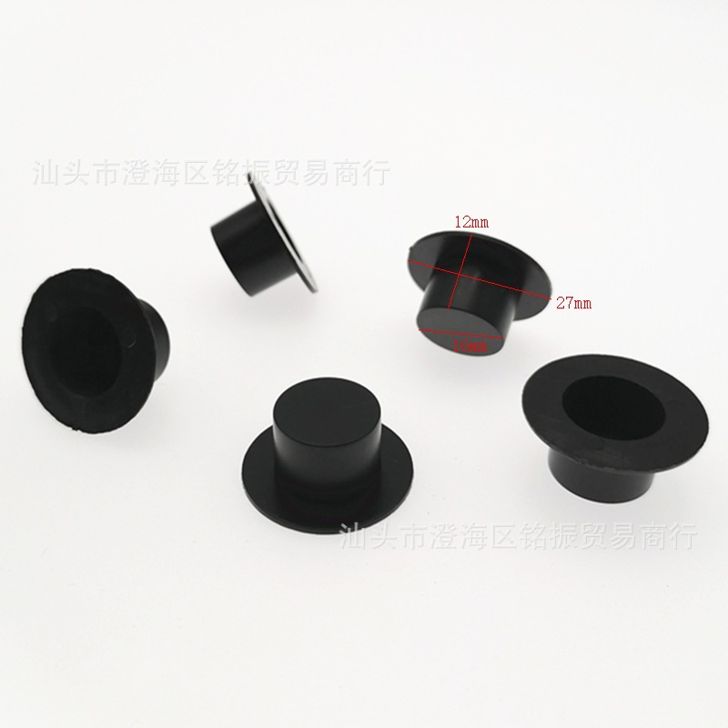 圣诞装饰品雪人帽迷你塑料小丑帽黑色魔法师高顶礼帽DIY娃娃配件