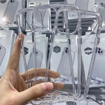 Suitable for Iphone17Promax Mobile Phone Case 16 Apple 14 Transparent Space Case 15 Anti-Fall Hard Shell 13 Protective Cover