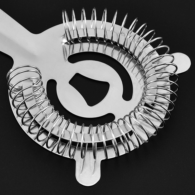 Factory wholesale 430 stainless steel ice filter bar ice separator wine mixer cocktail ice barrier ice