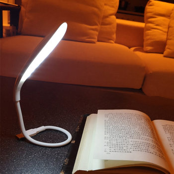 Led Desk Lamp USB Plug-In Power Bank Notebook Night Fishing Lamp Dormitory Bedside Night Light Dimmable Wireless